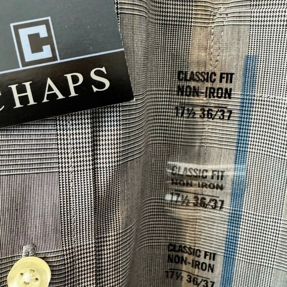 NWT Chaps Men's Button Down Shirt
Gray - Picture 3 of 6